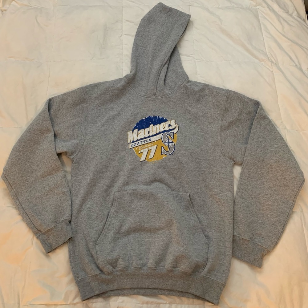 Grey Seattle Mariners hoodie